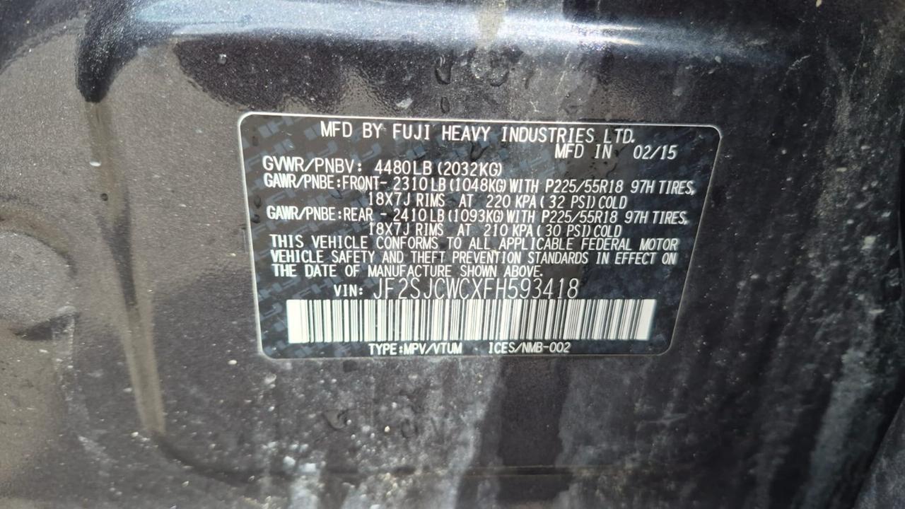 2015 Subaru Forester i Limited w/Tech Pkg, NO ACCIDENTS, AWD, CERTIFIED Photo
