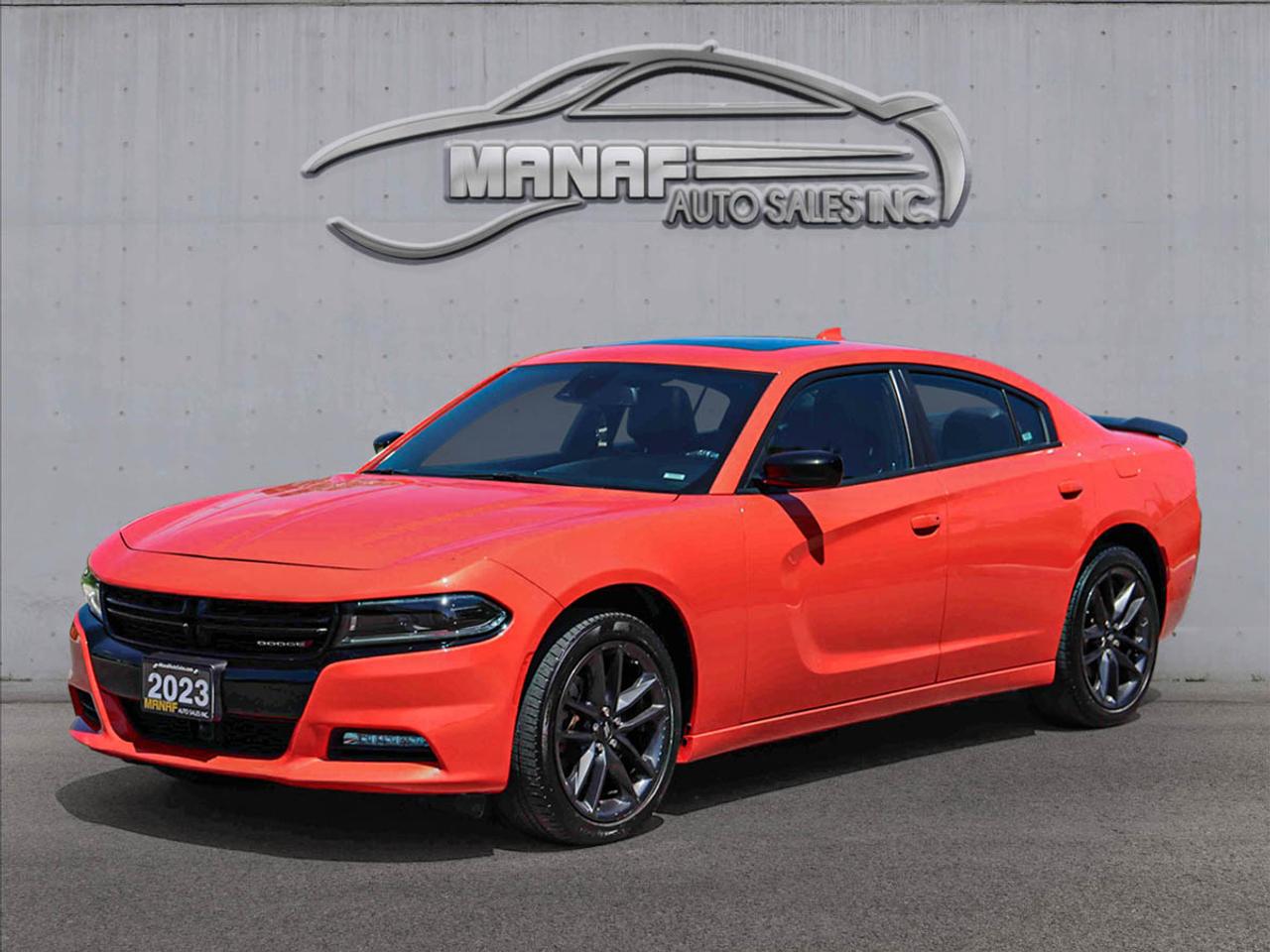 2023 Dodge Charger SXT AWD R/Starter Apple CarPlay/Android leather Photo0