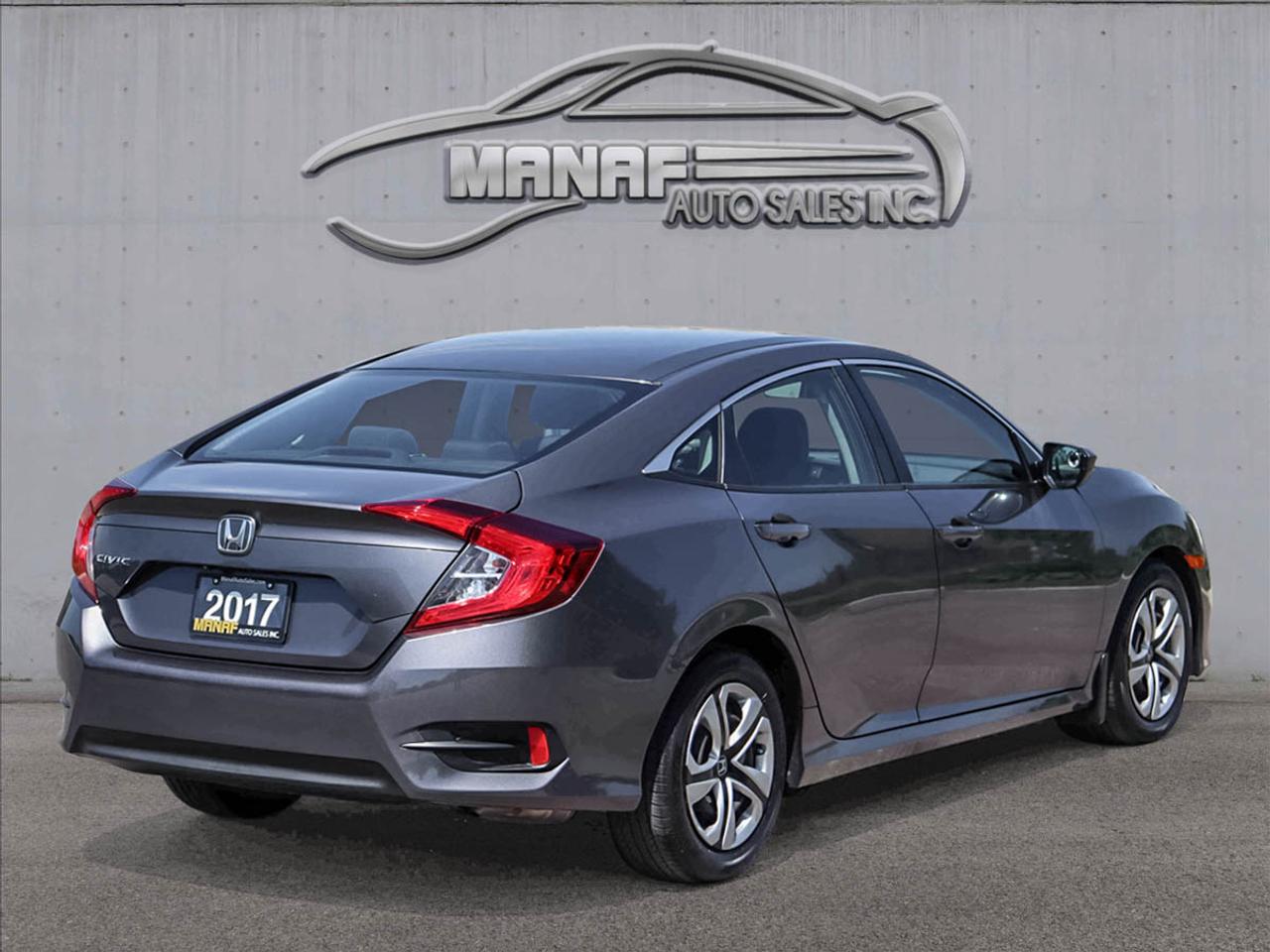 2017 Honda Civic LX Heated Seats Rear-Camera Bluetooth Photo