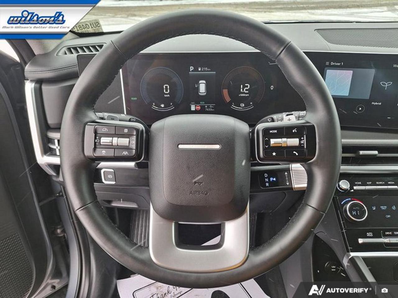 2025 Hyundai Santa Fe Hybrid Preferred AWD | 3rd Row | Heated Wheel + Seats | Adaptive Cruise | CarPlay + Android | and More ! Photo