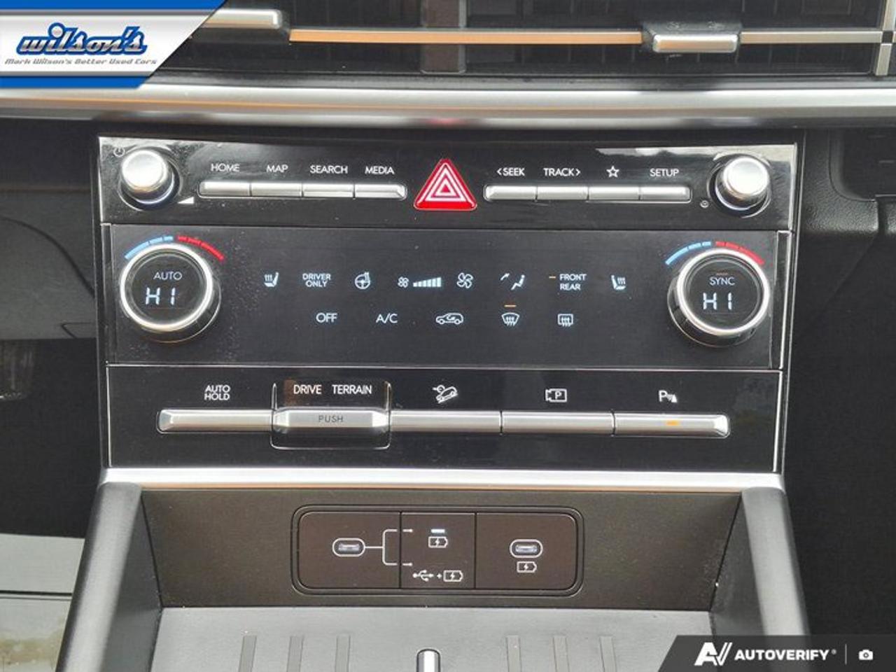 2025 Hyundai Santa Fe Hybrid Preferred AWD | 3rd Row | Heated Wheel + Seats | Adaptive Cruise | CarPlay + Android | and More ! Photo