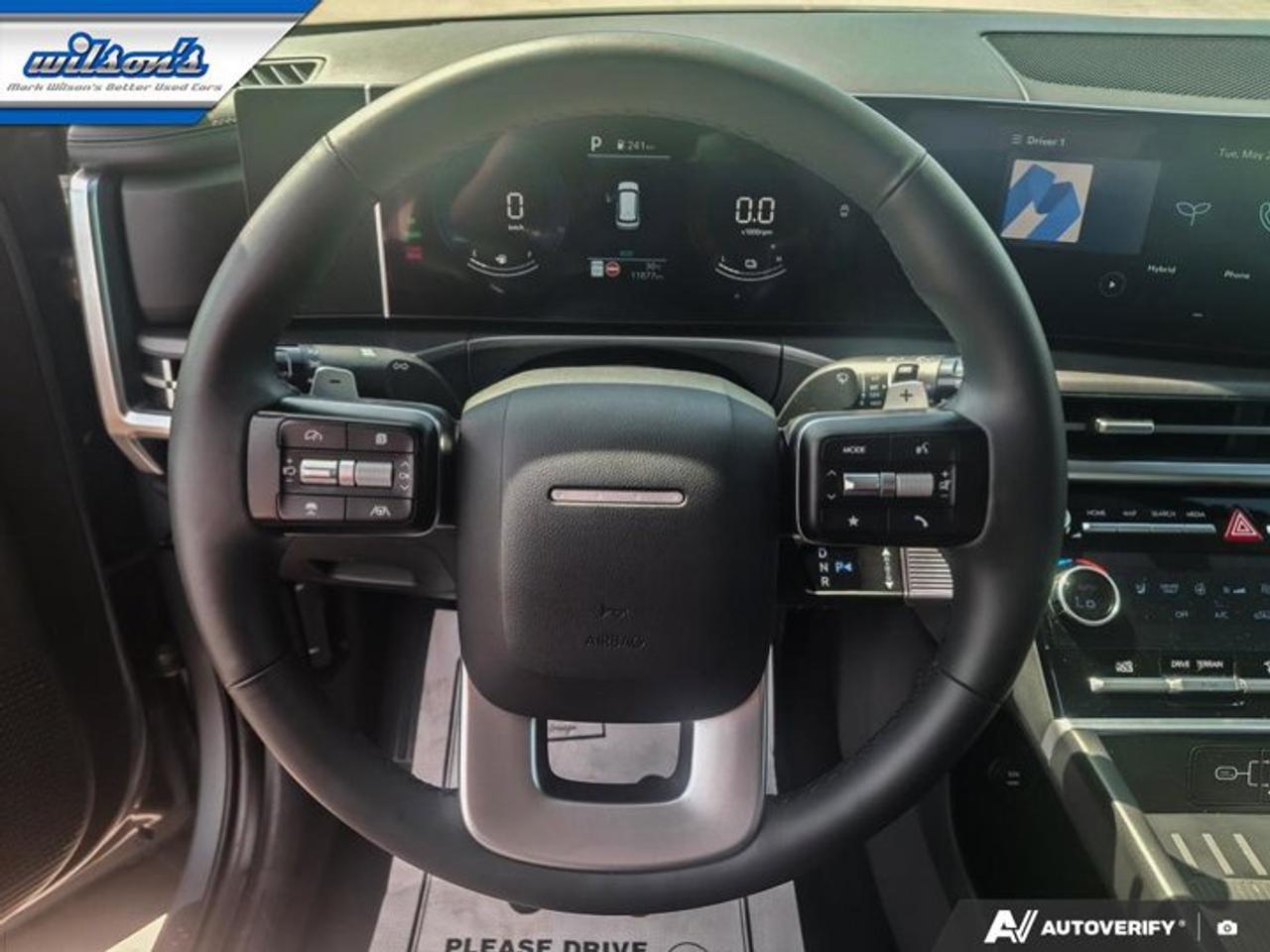 2025 Hyundai Santa Fe Hybrid Preferred AWD | 3rd Row | Heated Wheel + Seats | Adaptive Cruise | CarPlay + Android | and More ! Photo