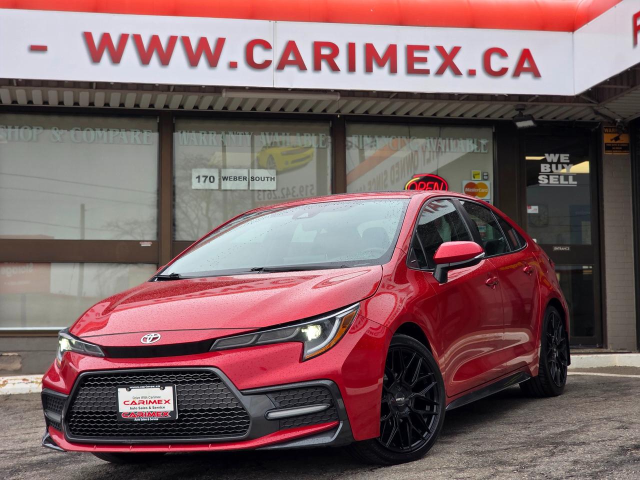 Used 2020 Toyota Corolla SE Accident Free | Sunroof | Backup Camera | BSM | Heated Steering | Heated Seats for sale in Waterloo, ON