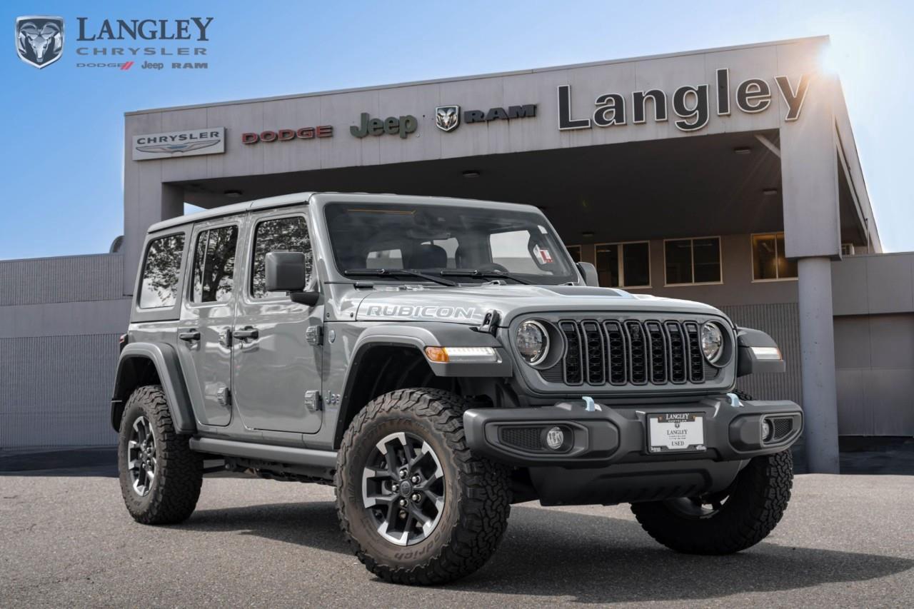 Used 2024 Jeep Wrangler 4xe Rubicon 4XE HYBRID, LOW KMS - NO ACCIDENTS- for sale in Surrey, BC