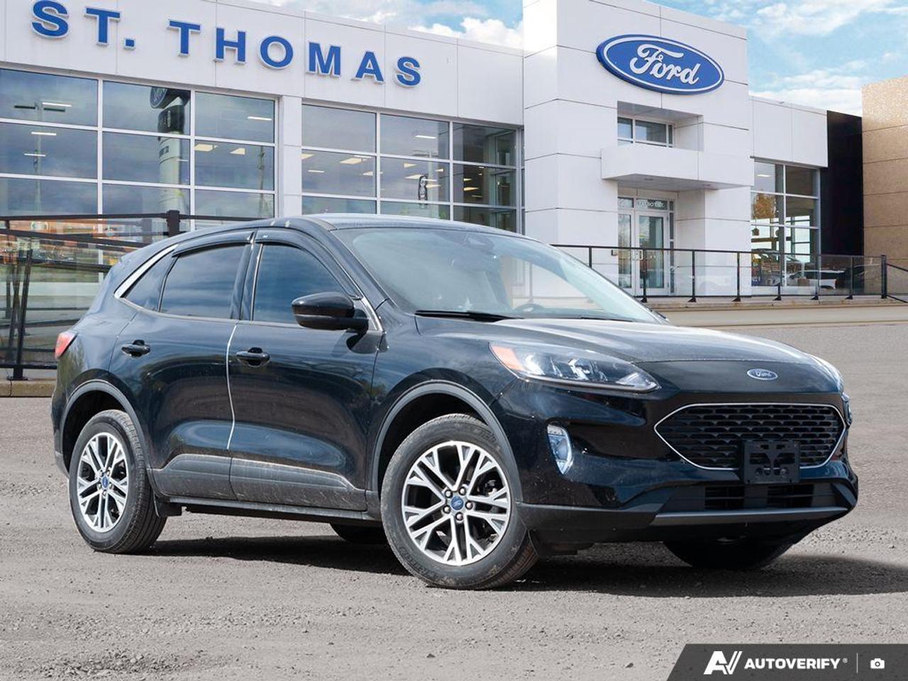 Recent Arrival!<br>Escape SEL, 4D Sport Utility, EcoBoost 2.0L I4 GTDi DOHC Turbocharged VCT, 8-Speed Automatic, AWD, Black, 10 Speakers, 10-Way Power Drivers Seat, 3.47 Axle Ratio, Adaptive Cruise Control (ACC) w/Stop & Go, B&O Sound System by Bang & Olufsen, Class II Trailer Tow Package, Equipment Group 302A, Evasive Steering Assist, Ford Co-Pilot360 Assist+, Hands-Free Foot-Activated Liftgate, Instrument Panel w/12.3 Digital Screen, Memory Package, Speed Sign Recognition, Technology Package, Voice-Activated Touchscreen Navigation System, Wireless Charging Pad.<br><br><br>AWD<br>8-Speed Automatic EcoBoost 2.0L I4 GTDi DOHC Turbocharged VCT<br>Black<br>CARFAX Canada No Reported Accidents