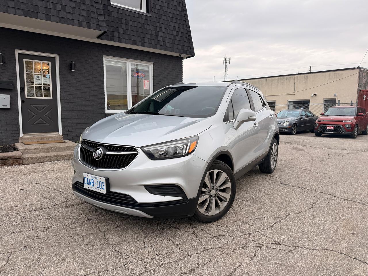 <p data-start=0 data-end=93>2019 Buick Encore Preferred &ndash; 154,770 KM &ndash; BACKUP CAMERA &bull; APPLE CARPLAY &bull; KEYLESS ENTRY 🔥</p><p data-start=95 data-end=111>Mwaymotors.com</p><p data-start=113 data-end=156>636 Fourth Line, Oakville, Ontario L6L5B2</p><p data-start=158 data-end=227>Reach out to us @:<br data-start=176 data-end=179>𝟯𝟲𝟱 𝟮𝟵𝟮 𝟲𝟳𝟯𝟮<br data-start=201 data-end=204><a class=decorated-link cursor-pointer rel=noopener data-start=204 data-end=225>mwaymotors5@gmail.com</a></p><p data-start=229 data-end=522>Hard to find in this condition &mdash; this 2019 Buick Encore Preferred is a clean, well-kept, and fuel-efficient compact SUV that delivers comfort, modern tech, and everyday practicality. With no accidents on record, this Encore is a great option for anyone looking for a reliable and stylish ride.</p><p data-start=524 data-end=668>With 154,770 KM, this vehicle has been well maintained and is ready for its next owner. This is a <strong data-start=622 data-end=641>commission sale</strong>, offering excellent value.</p><p data-start=670 data-end=869>✨ Exterior Highlights<br data-start=691 data-end=694>Preferred trim styling<br data-start=716 data-end=719>Compact SUV design &mdash; perfect for city and highway<br data-start=768 data-end=771>Alloy wheels<br data-start=783 data-end=786>LED daytime running lights<br data-start=812 data-end=815>Heated side mirrors<br data-start=834 data-end=837>Sleek and modern Buick styling</p><p data-start=871 data-end=1085>🌟 Interior & Comfort<br data-start=892 data-end=895>Premium cloth interior<br data-start=917 data-end=920>Power driver seat<br data-start=937 data-end=940>Push-Button Start & Keyless Entry<br data-start=973 data-end=976>Spacious 5-passenger seating<br data-start=1004 data-end=1007>Quiet and comfortable cabin<br data-start=1034 data-end=1037>Split-folding rear seats for extra cargo space</p><p data-start=1087 data-end=1293>🔊 Media, Tech & Connectivity<br data-start=1116 data-end=1119>Touchscreen Infotainment System<br data-start=1150 data-end=1153>Apple CarPlay & Android Auto<br data-start=1181 data-end=1184>Bluetooth audio & hands-free calling<br data-start=1220 data-end=1223>USB ports<br data-start=1232 data-end=1235>Steering-wheel-mounted controls<br data-start=1266 data-end=1269>Rearview backup camera</p><p data-start=1295 data-end=1440>🛡 Safety Features<br data-start=1313 data-end=1316>Rearview Camera<br data-start=1331 data-end=1334>Stability & traction control<br data-start=1362 data-end=1365>Full airbag system<br data-start=1383 data-end=1386>ABS braking system<br data-start=1404 data-end=1407>Tire pressure monitoring system</p><p data-start=1442 data-end=1622>⚙ Performance & Powertrain<br data-start=1468 data-end=1471>1.4L Turbocharged 4-Cylinder Engine<br data-start=1506 data-end=1509>Automatic Transmission<br data-start=1531 data-end=1534>Smooth, efficient performance<br data-start=1563 data-end=1566>Great fuel economy<br data-start=1584 data-end=1587>Easy handling and maneuverability</p><p data-start=1624 data-end=1750>📌 Vehicle Condition<br data-start=1644 data-end=1647>154,770 KM<br data-start=1657 data-end=1660>2019 Buick Encore Preferred<br data-start=1687 data-end=1690>No accidents<br data-start=1702 data-end=1705>Commission sale<br data-start=1720 data-end=1723>Clean and well maintained</p><p data-start=1752 data-end=2009>All our vehicles are in excellent condition and have been fully inspected by a licensed mechanic. As per OMVIC regulations, this vehicle is not drivable, not certified, and not e-tested. <strong data-start=1939 data-end=2007>Safety is not included but can be discussed and added if needed.</strong></p><p data-start=2011 data-end=2046 data-is-last-node= data-is-only-node=>OMVIC FEE + LICENSING FEES NOT INCLUDED</p>