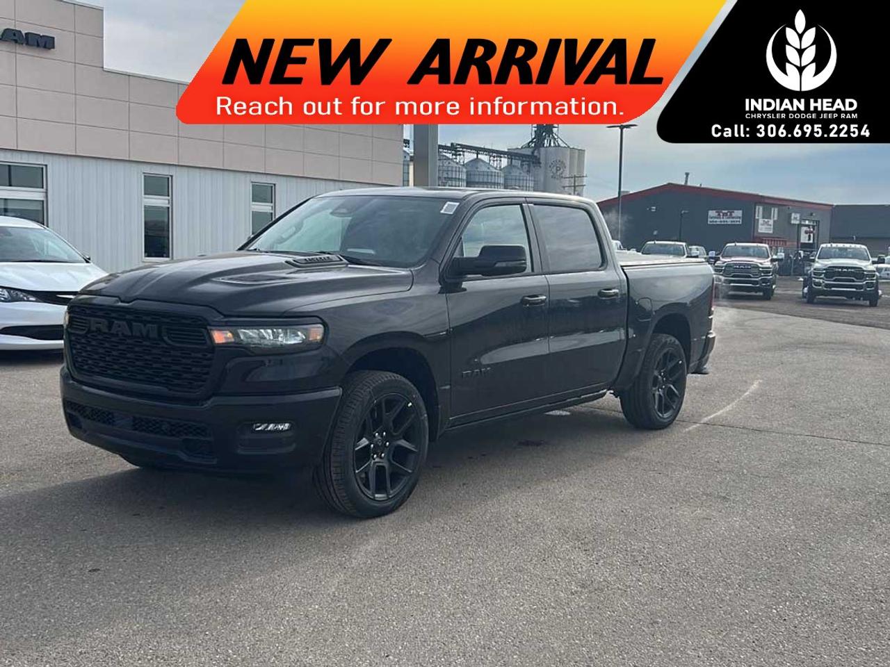 <p>The <strong>2026 Ram 1500 Sport Night Crew Cab 4x4</strong> blends bold styling, premium comfort, and impressive capability into one head-turning pickup. Finished in stunning <strong>Diamond Black Crystal Pearl</strong>, this truck delivers the perfect combination of rugged performance, advanced technology, and upscale features for work, play, and everything in between.</p><p>Under the hood, you'll find the powerful <strong>3.0L I-6 Hurricane Twin Turbo engine with Stop/Start technology</strong>, paired with a smooth and responsive <strong>8-speed automatic transmission</strong>. This advanced powertrain provides exceptional performance while maintaining the refinement and efficiency expected from the latest generation Ram 1500.</p><p>The striking <strong>Night Edition</strong> package enhances the truck's aggressive appearance with <strong>22-inch aluminum wheels</strong>, blacked-out styling accents, and a commanding presence wherever it goes. The <strong>Sport Level 1 Equipment Group</strong> adds an impressive list of premium features, including <strong>leather-faced front bucket seats</strong>, <strong>heated and ventilated front seats</strong>, <strong>second-row heated seats</strong>, <strong>dual wireless charging pads</strong>, <strong>Smartphone as a Key</strong>, and a <strong>power tailgate</strong>.</p><p>Inside, the cabin is designed for comfort and convenience with <strong>power-adjustable front seats</strong>, passenger lumbar adjustment, driver memory settings, adjustable pedals with memory, and a premium <strong>19-speaker harman/kardon® audio system</strong>. The massive <strong>14.4-inch touchscreen display</strong> with <strong>Uconnect® 5 NAV</strong> serves as the centrepiece of the interior, providing intuitive access to navigation, connectivity, entertainment, Apple CarPlay®, Android Auto, and more.</p><p>Practicality is enhanced with the <strong>Bed Utility Group</strong>, featuring a <strong>Mopar spray-in bedliner</strong>, <strong>Mopar deployable bed step</strong>, and a <strong>115-volt exterior power outlet</strong>. Additional premium features include a <strong>dual-pane panoramic sunroof</strong>, <strong>power deployable running boards</strong>, a <strong>tri-fold soft tonneau cover</strong>, and an integrated trailer brake controller for added towing confidence.</p><p>Safety remains a top priority with features such as <strong>Advanced Brake Assist</strong>, <strong>Electronic Stability Control</strong>, <strong>Hill Start Assist</strong>, <strong>Traction Control</strong>, child seat anchors, and multiple advanced airbag systems designed to help protect occupants on every journey.</p><p>With its twin-turbo power, premium interior, advanced technology, and unmistakable Night Edition styling, this <strong>2026 Ram 1500 Sport Night Crew Cab 4x4</strong> is built to impress whether you're heading to the jobsite, towing your toys, or enjoying a weekend getaway.</p><p>Please confirm all vehicle details and features with our sales team and start the buying process today.</p>
