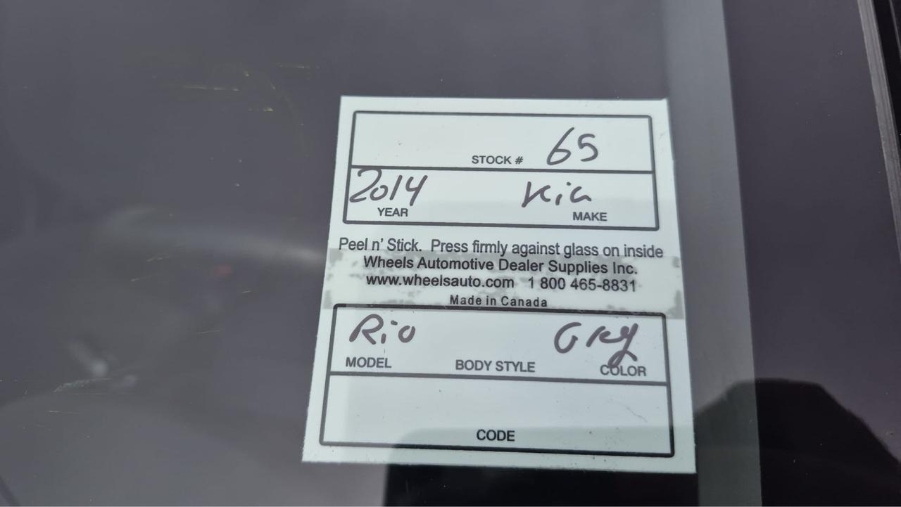 2014 Kia Rio LX+, AUTO, SEDAN, 4 CYL, GREAT ON FUEL, CERTIFIED Photo