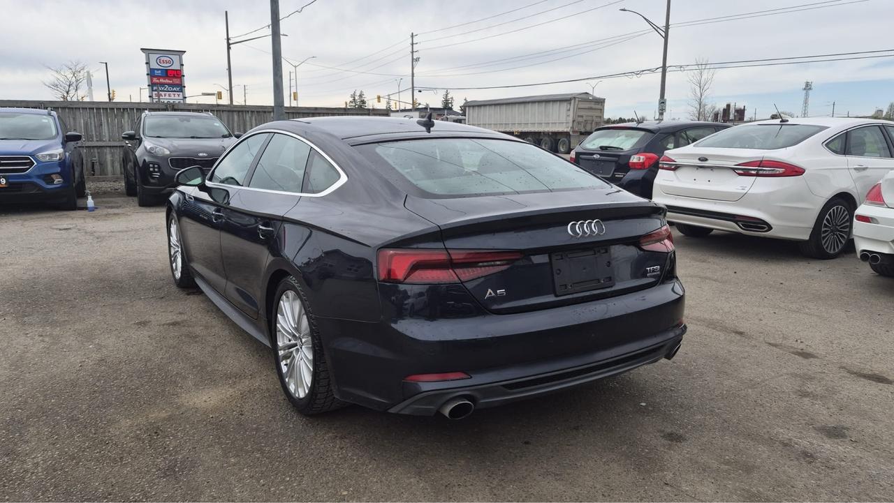 2018 Audi A5 SPORTBACK, TECHNIK, DEALER SERVICED, CERTIFIED Photo2