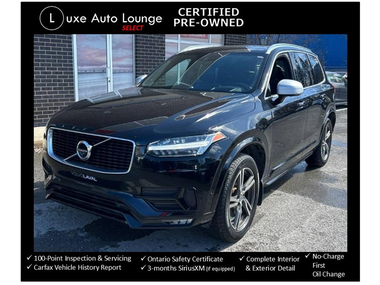 2018 Volvo XC90 R-Design!! BOWERS & WILKINS STEREO!! 6-PASSENGER!