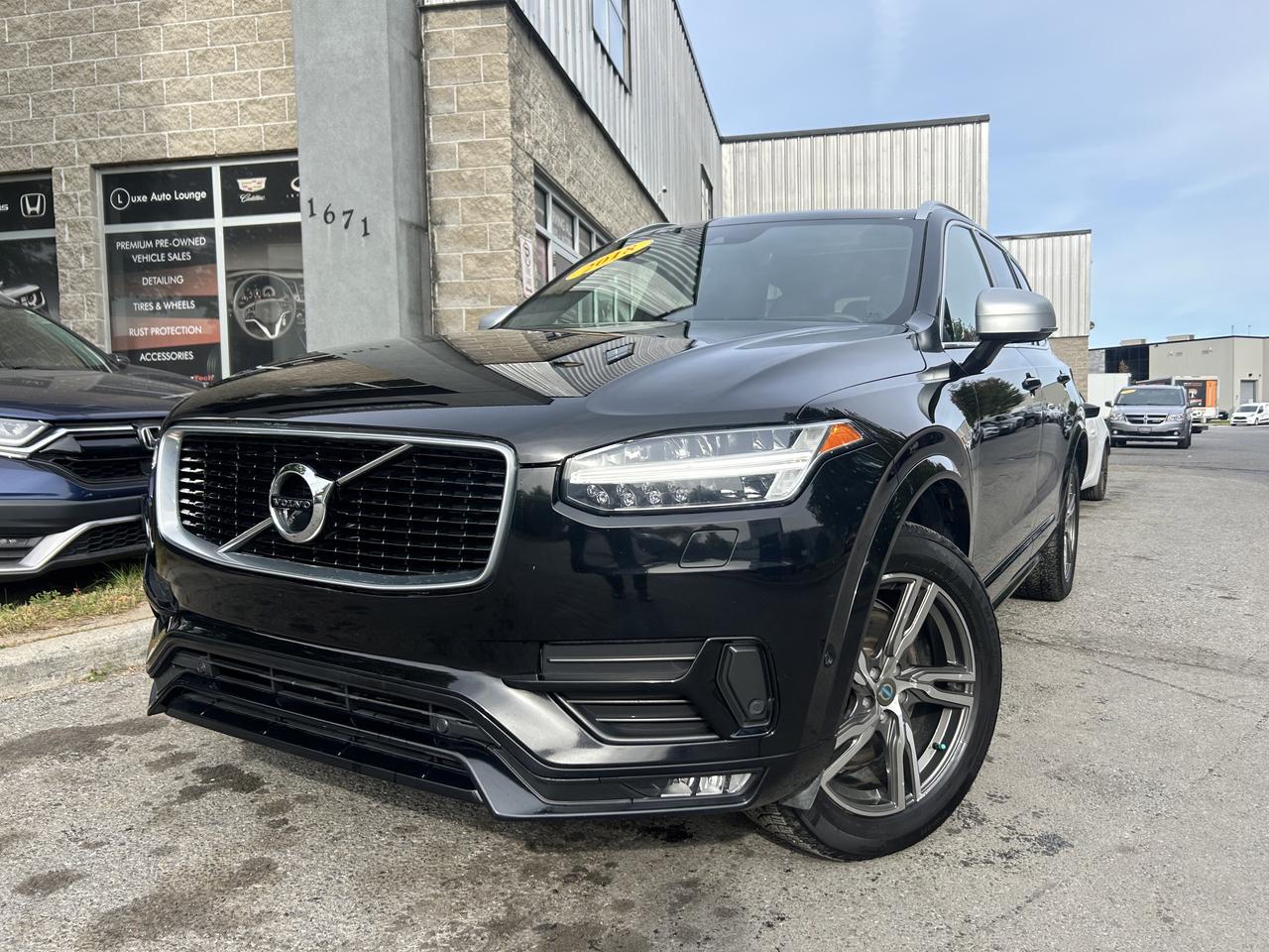 Black 2018 Volvo XC90 SUV / Crossover All-Wheel Drive Automatic