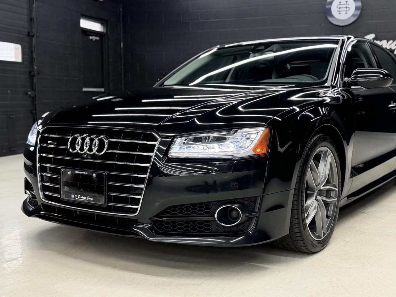 2018 Audi A8 4.0T|NAV|360CAM|ACC|BSM|FCW|HUD|BOSE|MASSAGE| Photo
