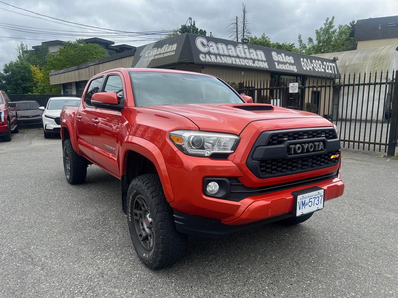 Used 2017 Toyota Tacoma TRD Sport for sale in Langley, BC