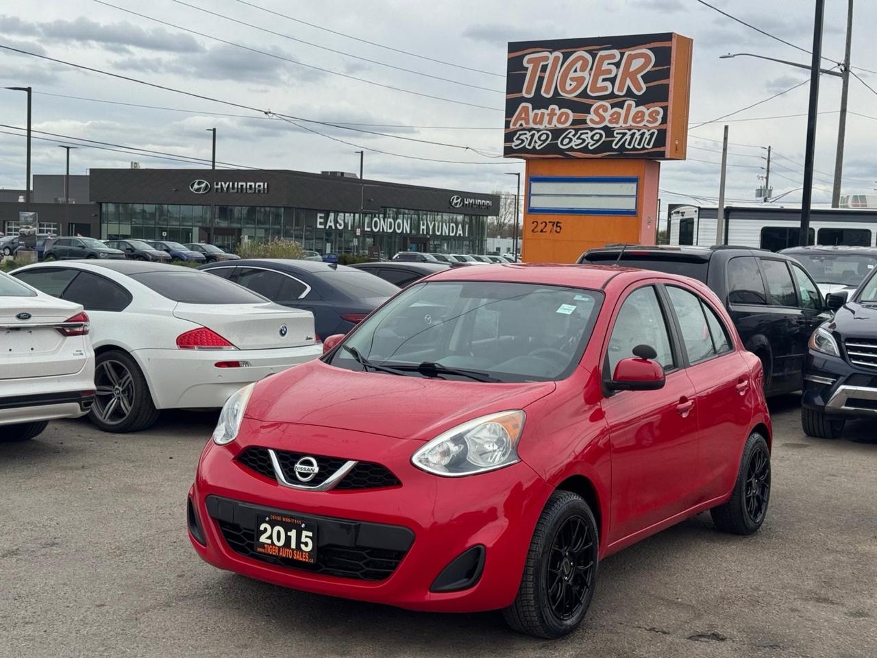 2015 Nissan Micra SV, NON CVT, WHEELS, ONLY 185KMS, CERTIFIED - Photo #1