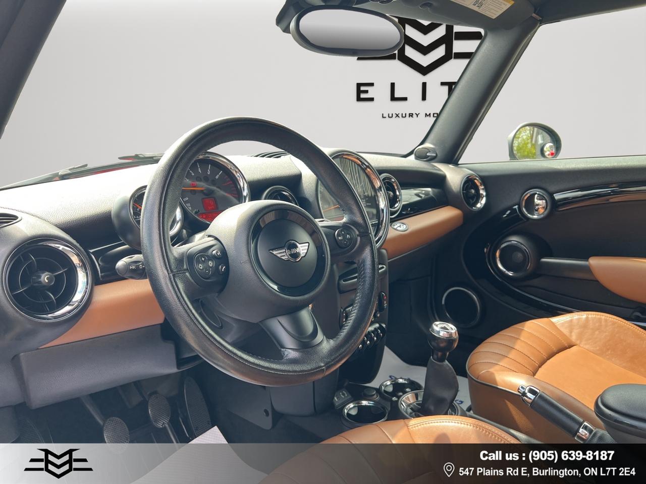 2015 MINI Cooper CONVERTIBLE - MANUAL - LOW KMS !!! Photo