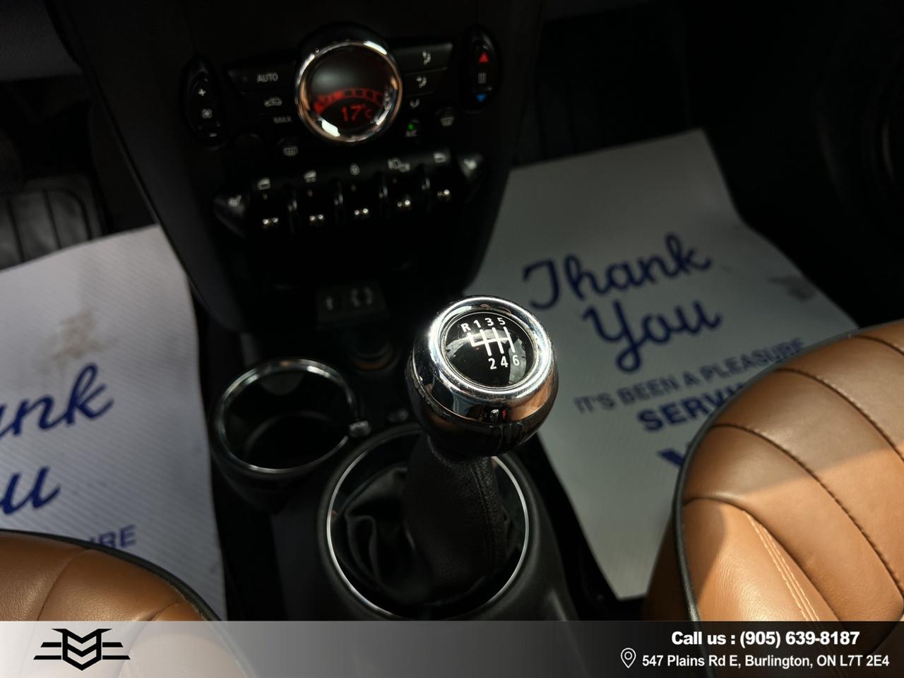 2015 MINI Cooper CONVERTIBLE - MANUAL - LOW KMS !!! Photo