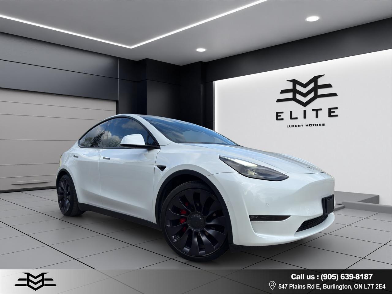 Used 2021 Tesla Model Y PERFORMANCE AWD-Blind Spot Monitor-Reverse Camera !!! for sale in Burlington, ON
