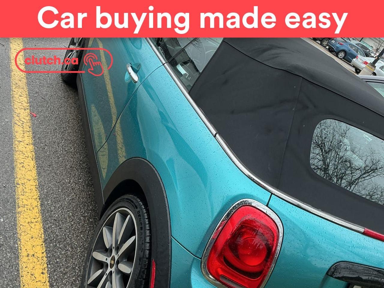 <br> <br>Clutch is the largest online used car retailer in Canada, delivering a seamless, hassle-free car-buying experience to drivers everywhere. Shop thousands of used cars online, get the right one delivered to your door, and enjoy peace of mind with our 10-Day Money-Back Guarantee. How sweet is that? To learn more, visit clutch.ca.<br> <br>Seamless home delivery - Delivery to your door in a matter of days. Available on select packages.<br> <br>Try it out for 10 days - If you do not like it, we will take it back. <br> <br>Quality assured - All cars go through our rigorous 210-point inspection and reconditioning process.<br> <br>Peace of mind - Warranty and protection plans available.<br> <br>Haggle-free - No haggling or hard sells.<br> <br>100% Transparency - Full inspection reports on every car, including high-res photography and a free Carfax report.<br> <br>Listed price is for cash purchase only and does not include taxes, Shipping Fees (if applicable), Delivery Fees (if applicable), government licensing fees.<br> <br>Stock # 10213