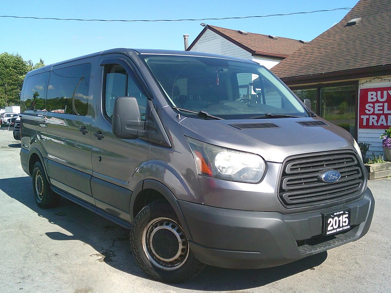2015 Ford Transit T-150 130 WB Low Roof XL Sliding RH Dr + TOW PKG Photo2