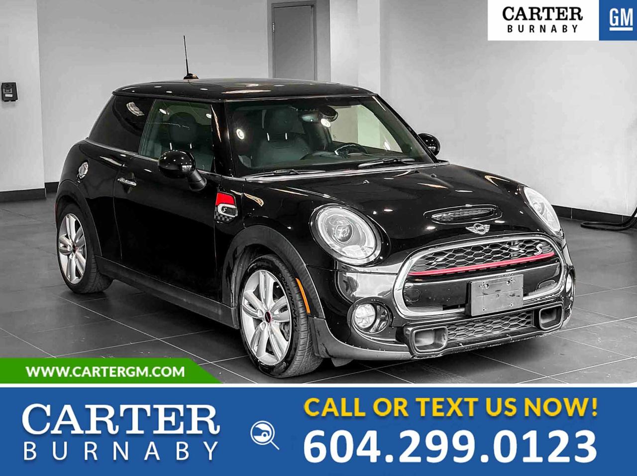 Used 2014 MINI Cooper Hardtop S FWD | 2.0l turbo eng/Sunroof/Lthr sport steering for sale in Burnaby, BC