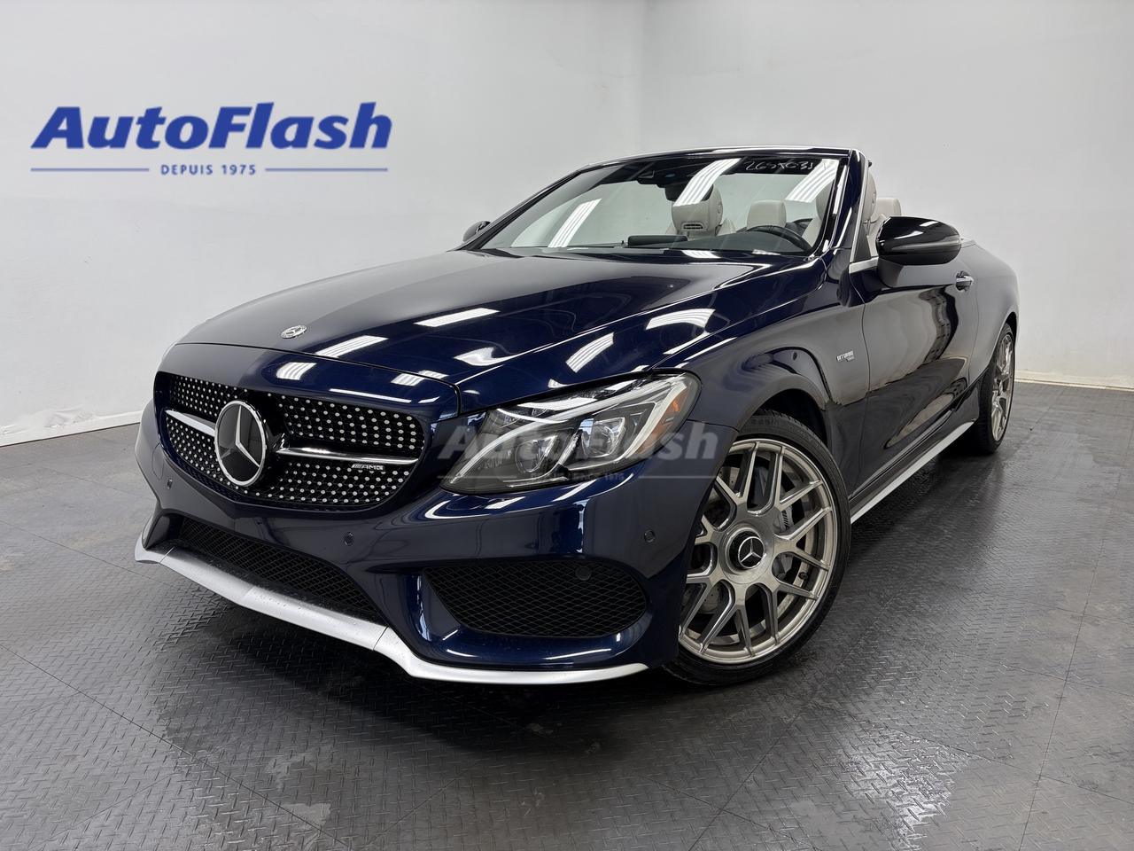 Used 2017 Mercedes-Benz C-Class C 43 AMG® 4MATIC, DECAPOTABLE, AUDIO BURMESTER for sale in Saint-Hubert, QC