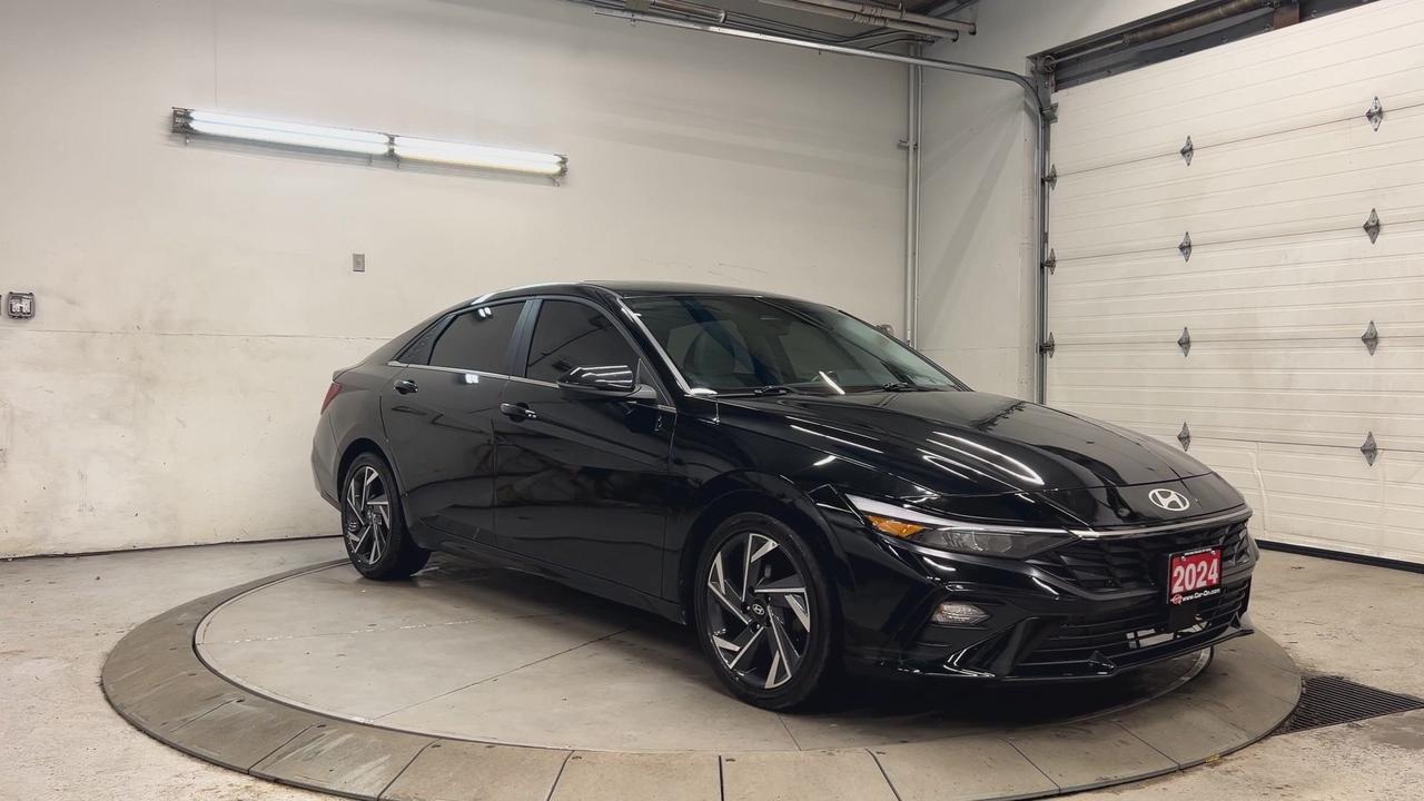 2024 Hyundai Elantra LUXURY | HTD LEATHER |CARPLAY | REMOTE START | NAV Photo2