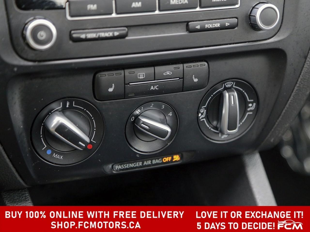 2013 Volkswagen Jetta COMFORTLINE ~MANUAL, FULLY CERTIFIED WITH WARRANTY Photo