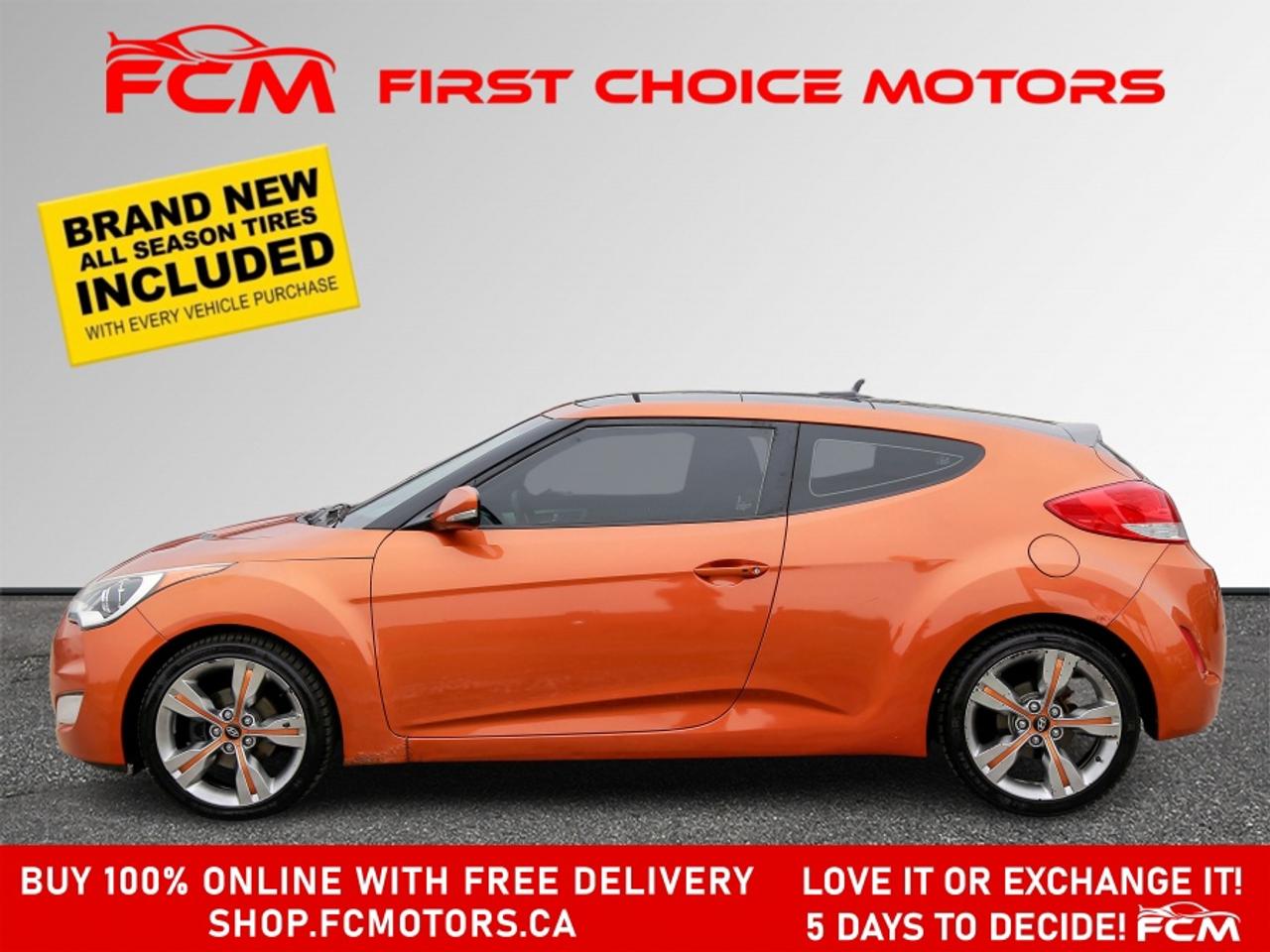 2014 Hyundai Veloster TECH ~MANUAL, FULLY CERTIFIED WITH WARRANTY!!!!~ Photo2