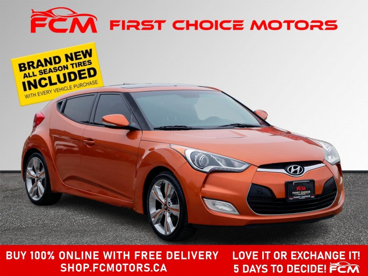2014 Hyundai Veloster TECH ~MANUAL, FULLY CERTIFIED WITH WARRANTY!!!!~ Photo