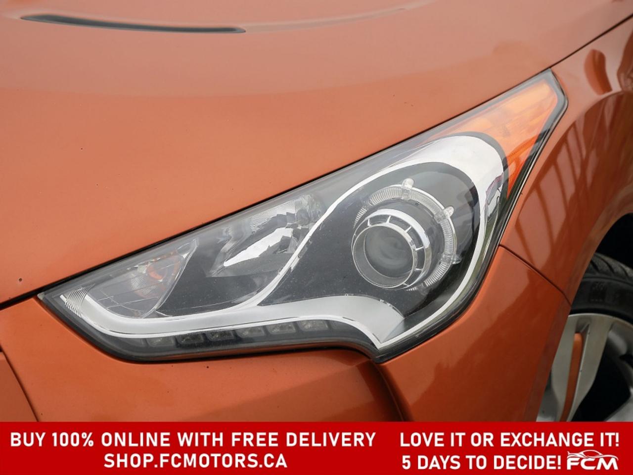 2014 Hyundai Veloster TECH ~MANUAL, FULLY CERTIFIED WITH WARRANTY!!!!~ Photo