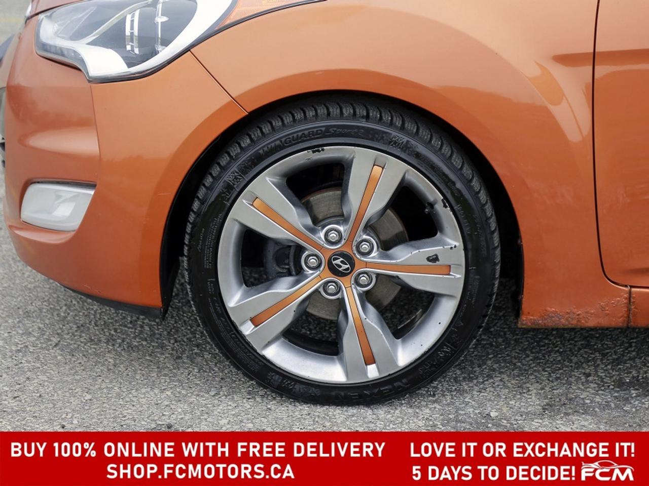 2014 Hyundai Veloster TECH ~MANUAL, FULLY CERTIFIED WITH WARRANTY!!!!~ Photo