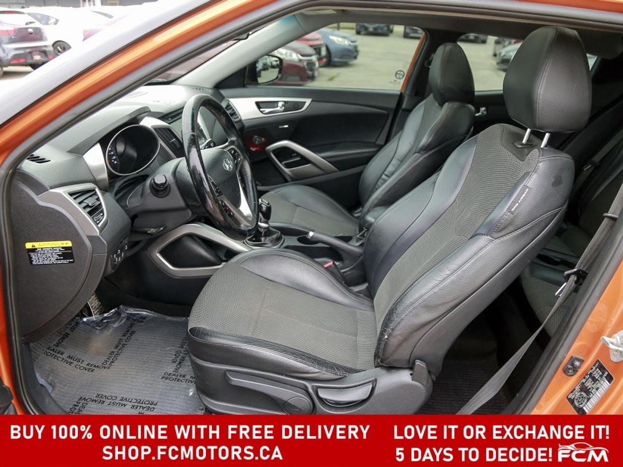 2014 Hyundai Veloster TECH ~MANUAL, FULLY CERTIFIED WITH WARRANTY!!!!~ Photo