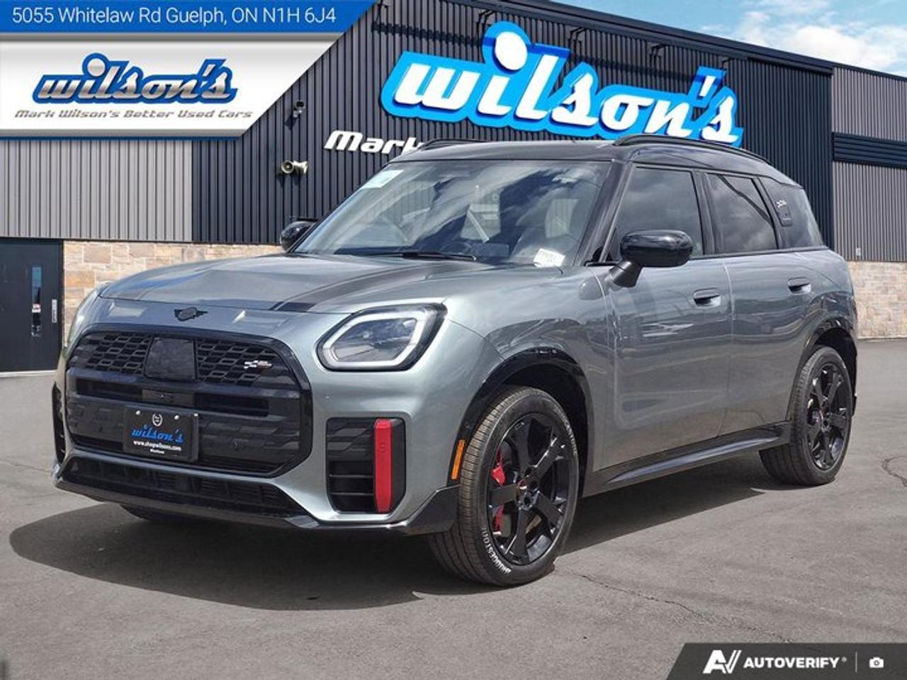 2025 MINI Cooper Countryman John Cooper Works ALL4 | Leather | Dual Pane Pano Roof | Heated Seats + Steering | and More! Photo