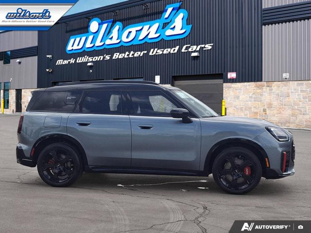 2025 MINI Cooper Countryman John Cooper Works ALL4 | Leather | Dual Pane Pano Roof | Heated Seats + Steering | and More! Photo