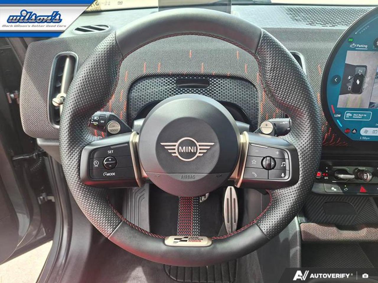 2025 MINI Cooper Countryman John Cooper Works ALL4 | Leather | Dual Pane Pano Roof | Heated Seats + Steering | and More! Photo