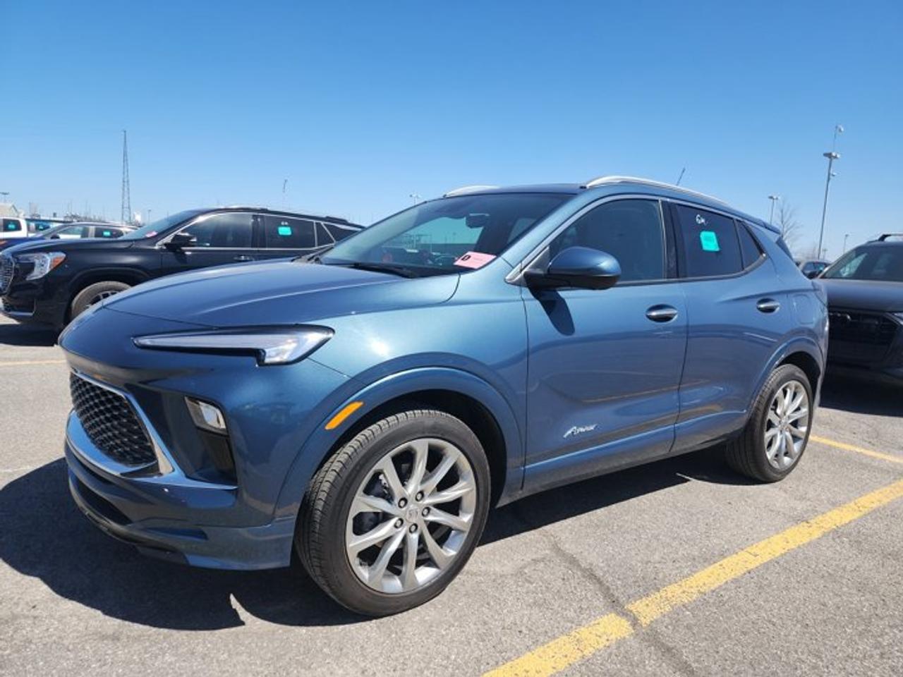 Look at this certified 2024 Buick Encore GX Avenir AWD | Tech Pack | Pano Sunroof | Leather | Heated Seats + Steering | Adaptive Cruise & More !. Its Automatic transmission and 1.3 engine will keep you going. This Buick Encore GX comes equipped with these options: Sunroof, Remote Start, Leather, Heated Steering Wheel, Bose Speaker System, Air Conditioning, Adaptive Cruise, 8 passenger, 360 Camera, and Heated Seats. Stop by and visit us at Mark Wilsons Better Used Cars, 5055 Whitelaw Road, Guelph, ON N1H 6J4.MASSIVE SELECTION: 500+ vehicles in ONE LOCATION, all Live Market Priced for the best value!STRAIGHTFORWARD & TRANSPARENT PRICING: Our Advertised Price INCLUDES:Safety Certification! (No separate certification fee upcharge).FREE Carfax History Report!NO upcharge for paying cash!CONFIDENCE & PEACE OF MIND: 30-Day/3,000 km Warranty INCLUDED! Plus a 5-Day Exchange Privilege!*EASY FINANCING: Better-than-bank rates, $0 Down, and 3 Months No Payments available OAC. BAD CREDIT APPROVED HERE!WE BUY CARS: Get Top Dollar for your trade, or sell us your vehicle for CASH even if you dont buy ours!www.shopwilsons.comAn Honest, Transparent Buying Experience. Trusted in business since 1961!(Cash Prices Exclude HST and Licensing Fees only.)