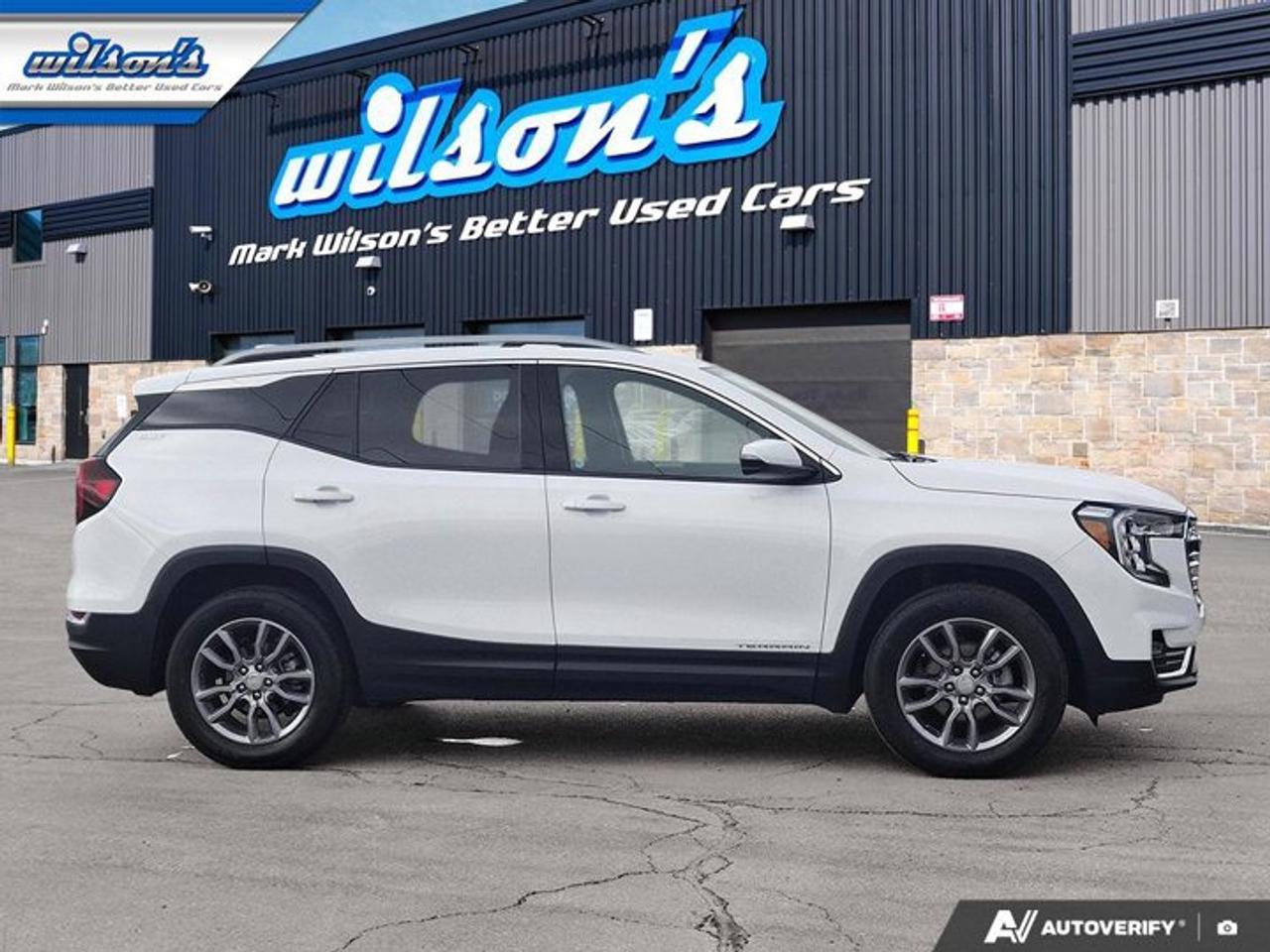 2024 GMC Terrain SLT AWD | Leather | Heated Seats + Steering | Remote Start | Power Liftgate | CarPlay and More ! Photo