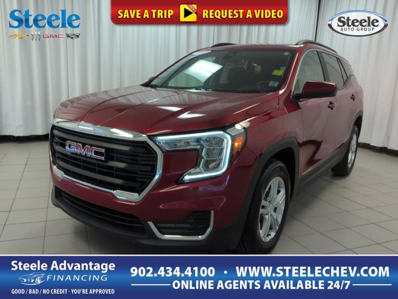 The used 2024 GMC Terrain SLE is a smart choice for drivers in Dartmouth who want confidence, comfort, and everyday utility in one well-sized SUV. Sold by Steele Chevrolet Buick GMC, this four-door model pairs a turbocharged 1.5L DOHC gas engine with an automatic transmission and all-wheel drive for secure year-round travel. With 66,524 km on the odometer, this Terrain SLE still offers the modern design, practical layout, and easy drivability that have made the Terrain a popular option for Canadian families and commuters.FEATURES OF THE Terrain SLEBold GMC styling with practical SUV proportionsAutomatic transmission for smooth daily drivingAll-wheel drive for added tractionTurbocharged DOHC engine balances power efficientlyADVANCED SAFETY FEATURESTraction support helps on slippery roadsFour-door design improves passenger accessStable SUV stance inspires daily confidenceAll-wheel drive aids changing conditionsPERFORMANCE AND EFFICIENCYTurbocharged 1.5L engine delivers responsive powerAutomatic shifting supports smooth accelerationDOHC design helps efficient engine breathingBalanced performance suits city and highwayCOMFORT AND CONVENIENCEFour doors make entry and exit easyComfortable cabin suits daily commuting needsPractical layout keeps controls within reachVersatile SUV design supports busy lifestylesTECHNOLOGY AND CONNECTIVITYClear driver-focused layout feels intuitive dailyModern GMC design supports easy operationAutomatic transmission reduces driving effortUseful cabin arrangement helps everyday travelCARGO SPACESUV body offers flexible carrying abilityRear cargo area suits daily errandsPractical space supports travel and shoppingRoomy design fits passengers and gearWHAT OTHER OWNERS LIKEConfident all-wheel drive in rough weatherEasy-to-manage size for urban drivingTurbo engine provides solid everyday responseUseful cargo room for active routinesThe 2024 GMC Terrain SLE stands out with a confident feel on the road and a size that works well in both city traffic and highway driving. Its turbocharged 1.5L four-cylinder engine is built to give you a good mix of everyday power and fuel-conscious operation. The automatic transmission helps this SUV feel smooth and easy to handle, whether you are heading across town, commuting to work, or setting out on a weekend drive.All-wheel drive is a key advantage for Atlantic Canadian driving. Rain, snow, slush, and changing road conditions are part of life in this region, and this used 2024 GMC Terrain SLE is equipped to help you manage them with added control. That extra traction can make a real difference during winter travel and on wet pavement, while also giving drivers added confidence through the seasons.Inside, the used 2024 GMC Terrain SLE offers the practical cabin layout many buyers want in a compact SUV. The four-door configuration makes access simple for both front and rear passengers, and the interior is designed to support daily use with a logical arrangement of controls and useful space for people and gear. This is the kind of SUV that fits well into family life, commuting, errands, and road trips without feeling too large to park or maneuver.The Terrain has built a strong reputation for blending comfort, road manners, and versatility. This used 2024 GMC Terrain SLE continues that formula with a composed driving experience and a practical cargo area that supports shopping bags, sports equipment, luggage, and more. For drivers who want a modern SUV with turbocharged performance, all-wheel drive confidence, and the trusted character of a GMC, this vehicle deserves a close look.This 2024 GMC Terrain SLEs VIN is: 3GKALTEG4RL273854 .