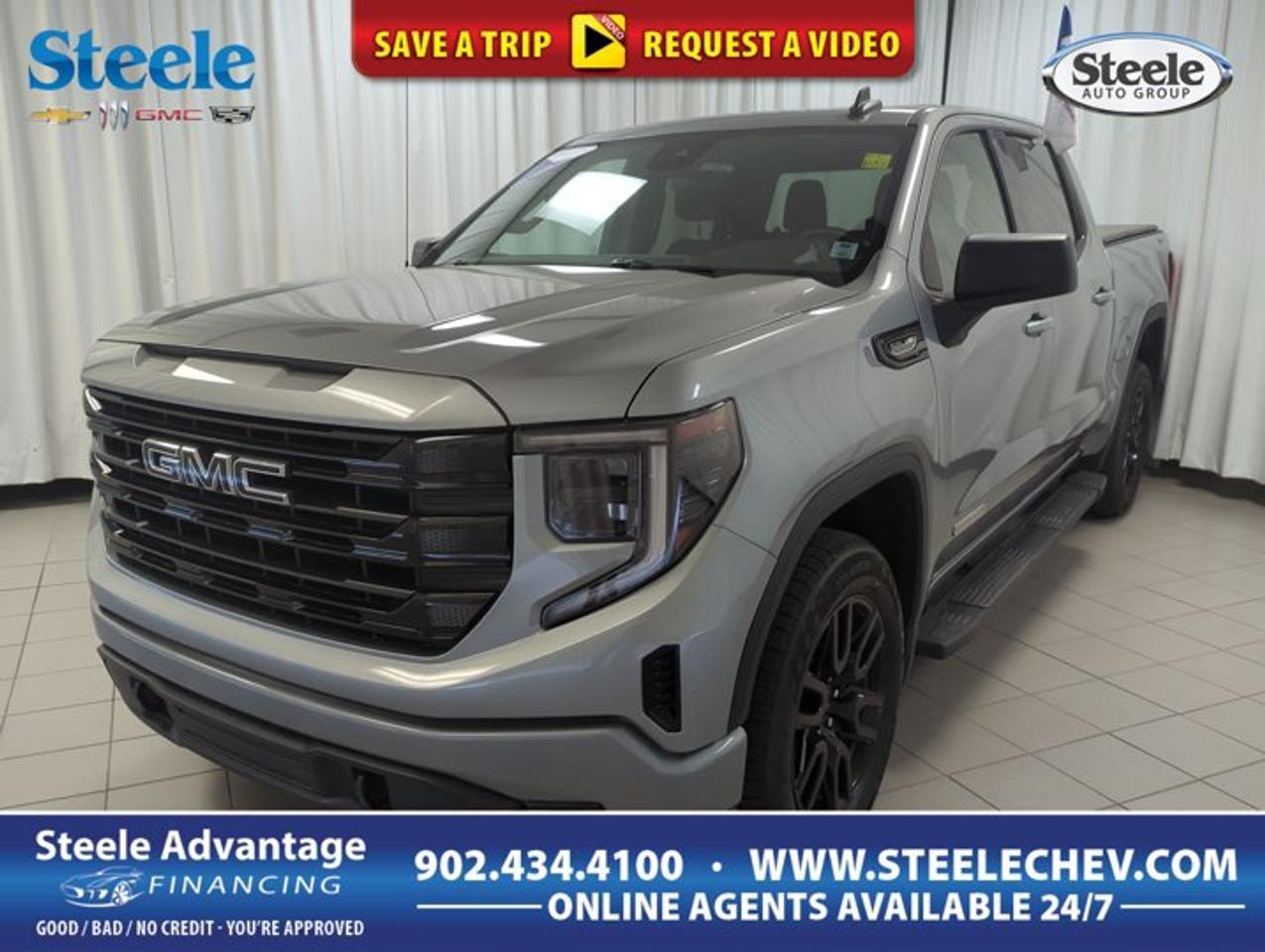 Built for hard work and daily comfort, this used 2024 GMC Sierra 1500 Elevation at Steele Chevrolet Buick GMC in Dartmouth delivers full-size pickup strength with a confident road presence. With 75,347 km, automatic transmission, four-wheel drive, and a 5.3L gas V8, this truck is ready for job sites, highway travel, and weekend towing alike.The 2024 GMC Sierra 1500 Elevation is known for blending strong capability with a clean, modern design. Its four-door crew-friendly layout adds everyday practicality, while the V8 power and 4 roues motrices system, translated here as four-wheel drive, help this pickup handle changing Maritime roads and demanding tasks with ease.FEATURES OF THE Sierra 1500 ElevationBold Elevation styling with body-colour trimFour-door cabin for everyday practicalityAutomatic transmission for smooth operation5.3L V8 power for strong responseTRUCK FEATURESFour-wheel drive for added road confidencePickup box supports work and gearV8 power helps with towing tasksFull-size truck capability for daily demandsADVANCED SAFETY FEATURESFour-wheel disc brakes support controlled stoppingTraction support aids changing road conditionsStable full-size platform inspires confidenceElevated driving view helps road awarenessPERFORMANCE AND EFFICIENCY5.3L gas V8 delivers strong outputAutomatic transmission shifts smoothly in trafficFour-wheel drive boosts all-season tractionBalanced power for work and travelCOMFORT AND CONVENIENCEFour doors allow easy cabin accessSpacious cabin suits crew and familyComfortable ride for daily commutingPractical layout supports busy schedulesTECHNOLOGY AND CONNECTIVITYClear driver information supports quick checksSimple cabin controls aid daily useAutomatic transmission reduces driving effortModern truck design feels user-friendlyCARGO SPACEPickup bed handles tools and suppliesBox area supports weekend adventure gearCabin adds room for personal itemsFull-size design helps carry moreWHAT OTHER OWNERS LIKEStrong V8 performance feels confidentFour-wheel drive helps in winterSpacious cabin suits daily lifeVersatile truck box adds usefulnessThis used 2024 GMC Sierra 1500 Elevation stands out for buyers who want real V8 power and full-size truck practicality without giving up comfort. The 5.3L engine is well known for smooth strength and dependable performance, giving this pickup the kind of easy acceleration and hauling confidence many drivers still want in a traditional gas truck.In daily driving, the automatic transmission helps this Sierra feel relaxed and easy to manage. Around town, on the highway, or when carrying a load, gear changes stay smooth and predictable. The four-wheel drive system adds another layer of confidence, especially during Atlantic Canadian winters, rainy days, or trips onto rougher surfaces.Inside, the four-door layout makes this truck a smart fit for more than just work. It offers easy access for passengers, room for daily essentials, and the flexibility many drivers need for commuting, family use, or recreation. Whether you are heading to a job site in Dartmouth or loading up for a weekend away, this pickup is designed to adapt.The cargo box adds the utility truck buyers expect from a Sierra. It is ready for tools, equipment, home improvement supplies, or sports gear. Combined with the strength of the V8 engine, this truck offers the kind of capability that makes ownership rewarding day after day.For drivers shopping at Steele Chevrolet Buick GMC, this used 2024 GMC Sierra 1500 Elevation is a smart choice if you want bold style, proven V8 performance, four-wheel drive traction, and the versatility of a full-size pickup. It delivers the toughness needed for demanding tasks while remaining comfortable and practical for everyday life.This 2024 GMC Sierra 1500 Elevations VIN is: 3GTUUCED8RG262196 .