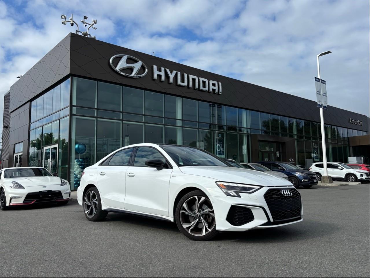 <p>All Abbotsford Hyundai pre-owned vehicles come complete with the remaining Manufacturers Warranty plus a vehicle safety report and a CarFax history report. Abbotsford Hyundai is a BBB accredited pre-owned car dealership, serving the Fraser Valley and our friends in Surrey, Langley and surrounding Lower Mainland areas. We are your Friendly Fraser Valley car dealer. We are located at 30250 Automall Drive in Abbotsford. Call or email us to schedule a test drive.</p><p>*All sales are subject to taxes/levies, a $799 documentation fee, and an $87 fuel surcharge. Hyundai Certified Pre-Owned (CPO) vehicles may also be subject to a Hyundai CPO certification fee of up to $1,299. This fee does not apply to non-Hyundai vehicles. Please refer to our website for the most up-to-date information.</p> <p><em>Every reasonable effort is made to ensure the accuracy of the information listed above. Vehicle pricing, incentives, options (including standard equipment), and technical specifications listed may not match the exact vehicle displayed. Please confirm the accuracy of this information with a sales representative.</em></p>