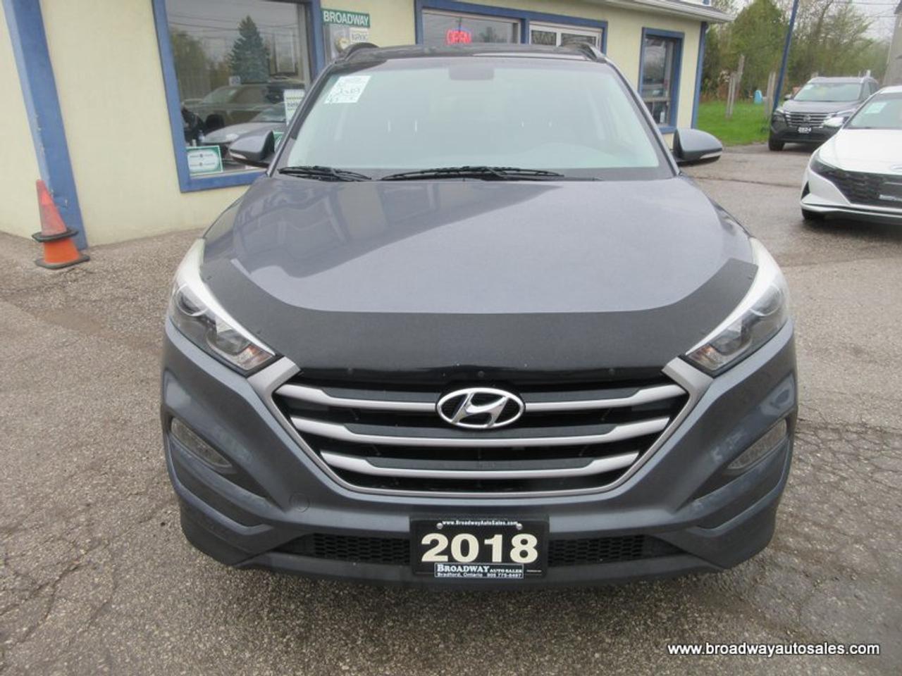 2018 Hyundai Tucson ALL-WHEEL DRIVE SEL-PLUS-EDITION 5 PASSENGER 2.0L - DOHC.. LEATHER.. HEATED SEATS & WHEEL.. PANORAMIC SUNROOF.. BACK-UP CAMERA.. BLUETOOTH.. Photo4