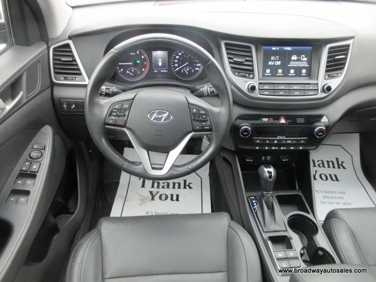 2018 Hyundai Tucson ALL-WHEEL DRIVE SEL-PLUS-EDITION 5 PASSENGER 2.0L - DOHC.. LEATHER.. HEATED SEATS & WHEEL.. PANORAMIC SUNROOF.. BACK-UP CAMERA.. BLUETOOTH.. Photo