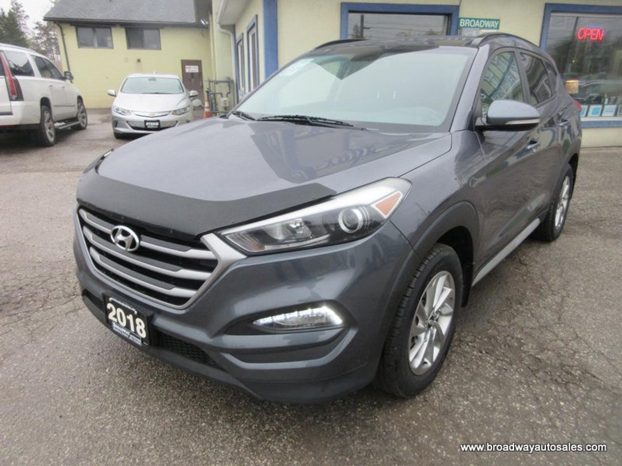 2018 Hyundai Tucson ALL-WHEEL DRIVE SEL-PLUS-EDITION 5 PASSENGER 2.0L - DOHC.. LEATHER.. HEATED SEATS & WHEEL.. PANORAMIC SUNROOF.. BACK-UP CAMERA.. BLUETOOTH.. Photo