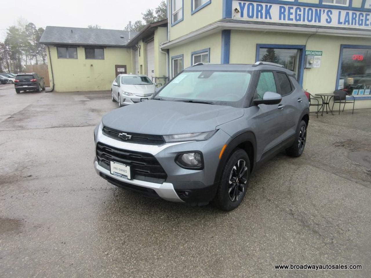 2022 Chevrolet TrailBlazer ALL-WHEEL DRIVE LT-MODEL 5 PASSENGER 1.3L - DOHC.. HEATED SEATS & WHEEL.. PANORAMIC SUNROOF.. POWER TAILGATE.. BACK-UP CAMERA.. Photo2