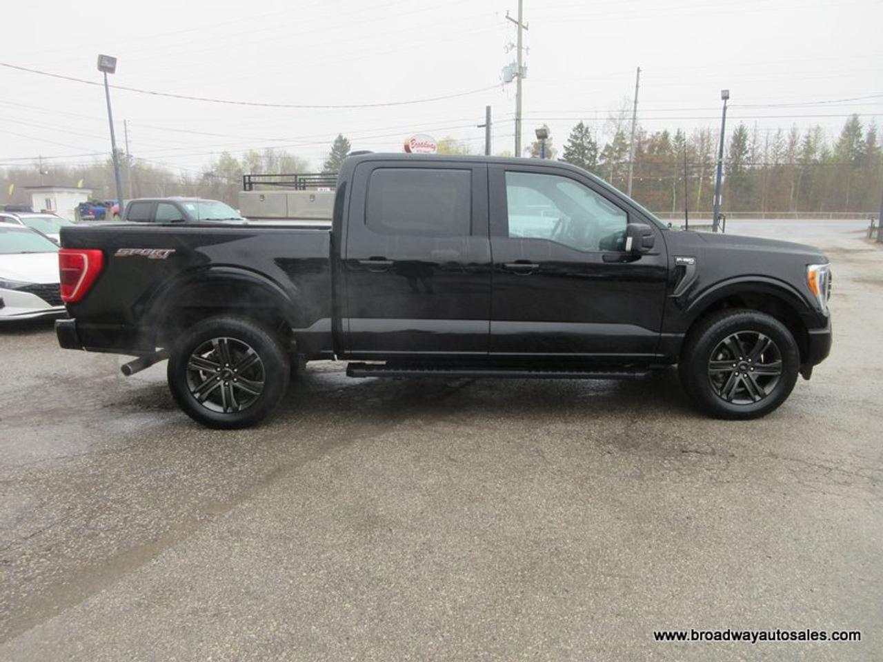 2021 Ford F-150 WORK READY XLT-SPORT-VERSION 5 PASSENGER 5.0L - V8.. 4X4.. CREW-CAB.. SHORTY.. NAVIGATION.. HEATED SEATS.. POWER PEDALS.. BACK-UP CAMERA.. Photo