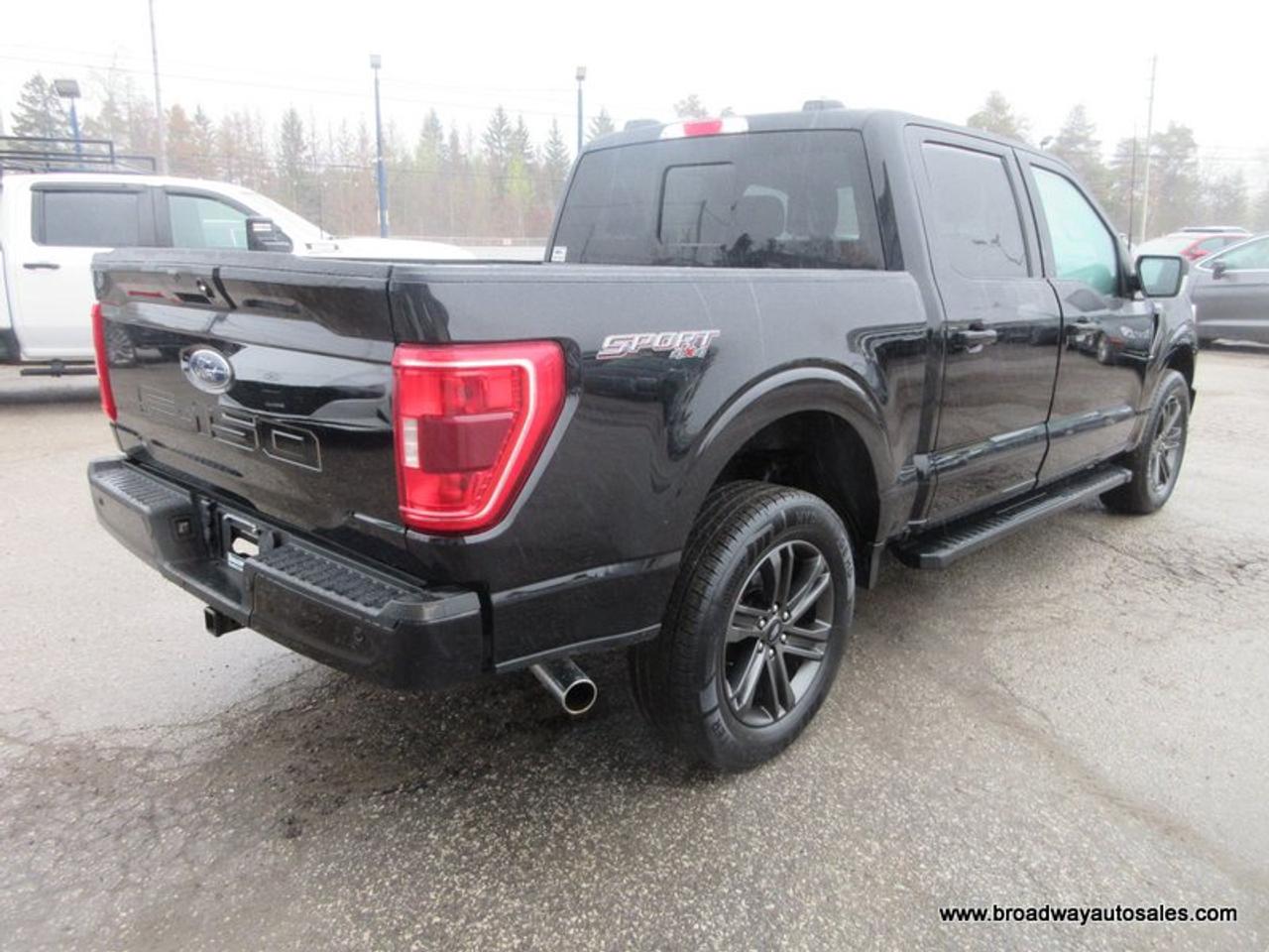 2021 Ford F-150 WORK READY XLT-SPORT-VERSION 5 PASSENGER 5.0L - V8.. 4X4.. CREW-CAB.. SHORTY.. NAVIGATION.. HEATED SEATS.. POWER PEDALS.. BACK-UP CAMERA.. Photo