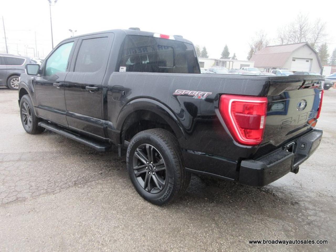 2021 Ford F-150 WORK READY XLT-SPORT-VERSION 5 PASSENGER 5.0L - V8.. 4X4.. CREW-CAB.. SHORTY.. NAVIGATION.. HEATED SEATS.. POWER PEDALS.. BACK-UP CAMERA.. Photo