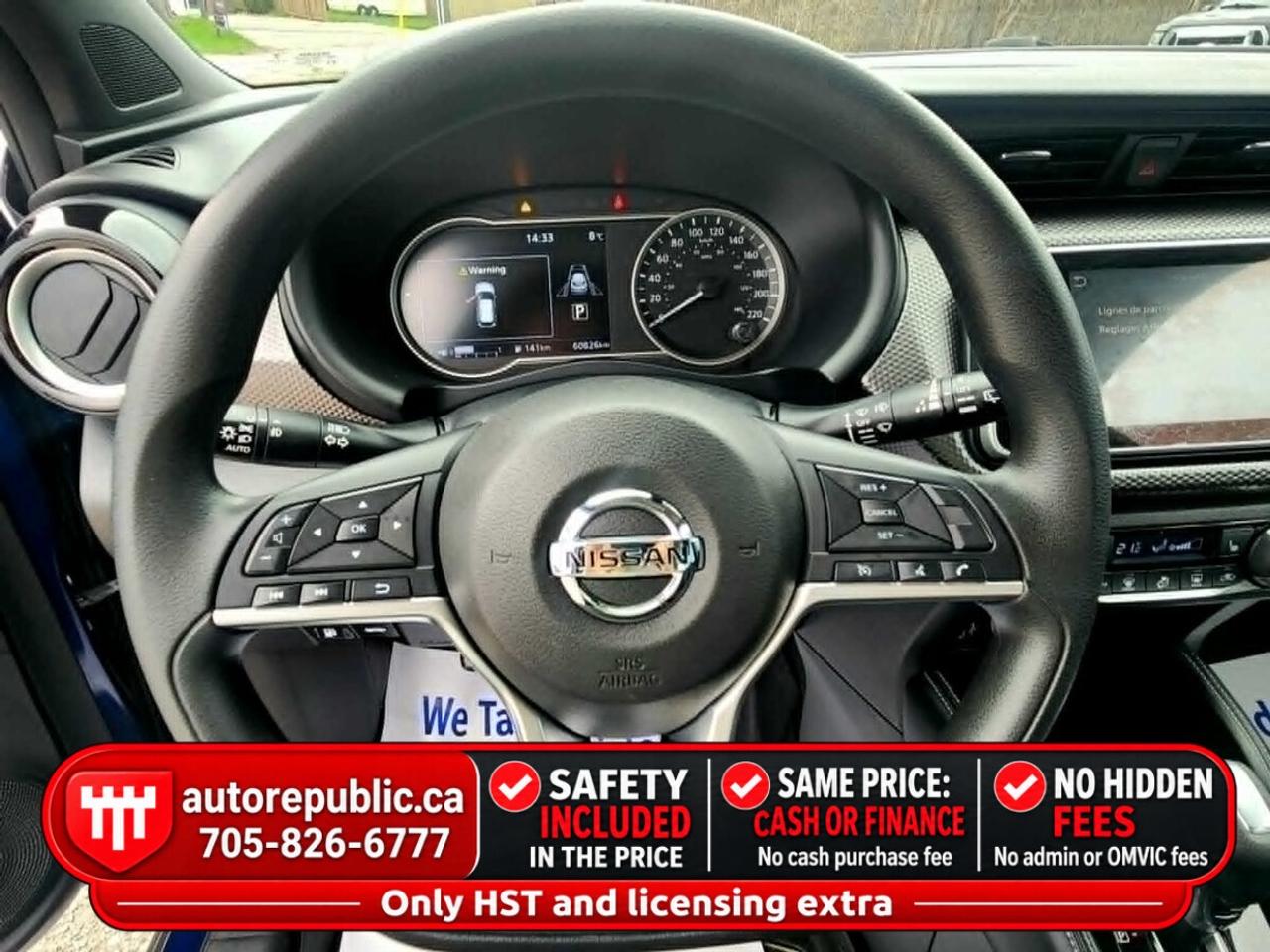2020 Nissan Kicks SV Certified One Owner No Accidents 60k kms only Photo