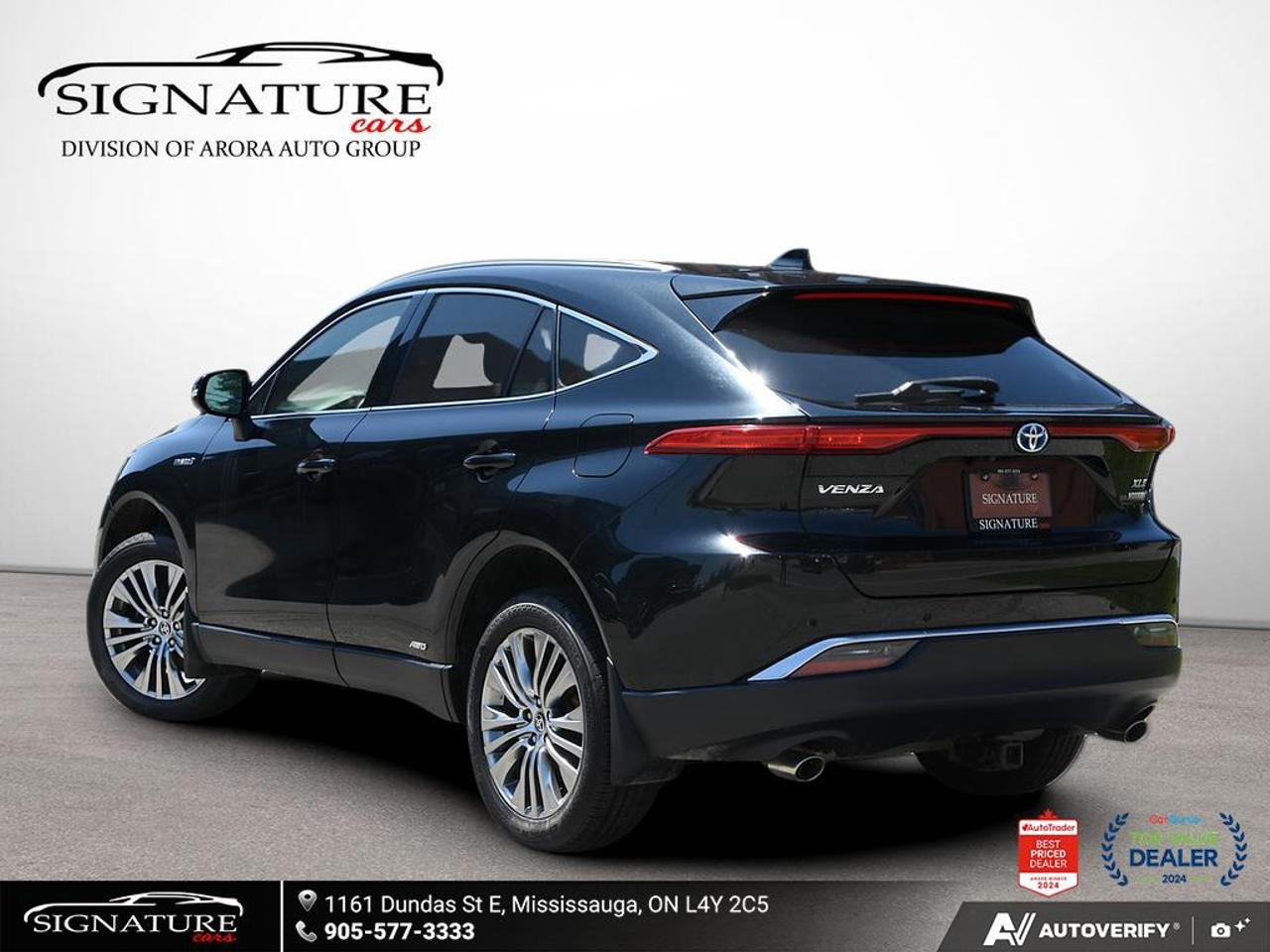 2021 Toyota Venza XLE AWD No Accident Sunroof Navigation Leather Photo3