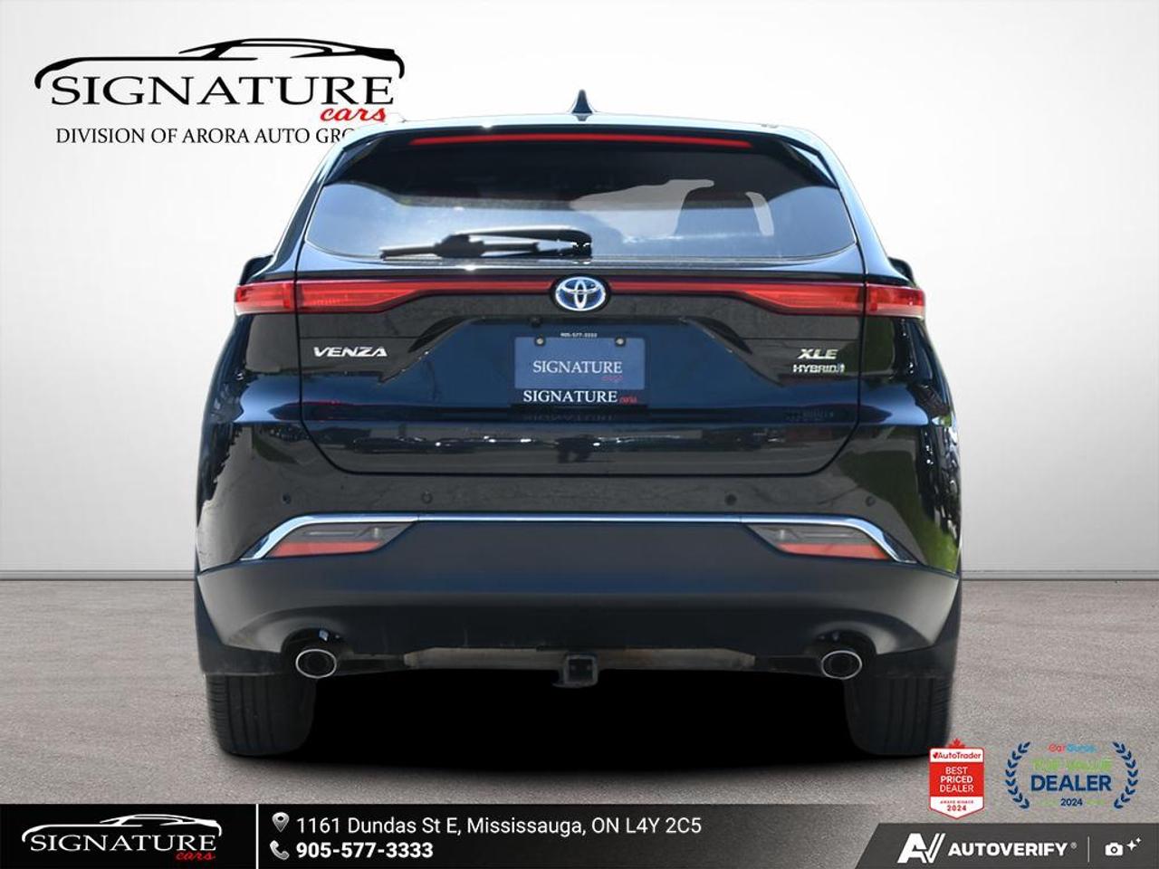 2021 Toyota Venza XLE AWD No Accident Sunroof Navigation Leather Photo4